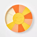 Sunshine Shape Treat Puzzle Interactive Cat Toy With Multi Compartments