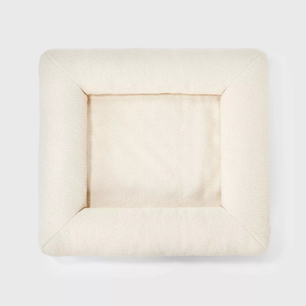 S Size Bolster Pet Bed For Cats And Dogs With Recycled Polyfiber Fill