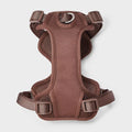 XS Maroon Adjustable Core Dog Chest Harness Multi-Material With Buckle Closure